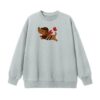 Flocked Dachshund Sweatshirt – Grey