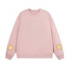 Cute Cat Paw Appliqué Sweatshirt – Pink