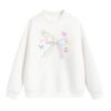 Chic Pattern, Classic Fit Sweatshirt – White