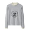 Versatile & Stylish Slim-Fit Sweatshirt — Grey